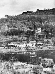 00086 Prints: Wye Valley Print: The Saracen's Head, Ross-on-Wye, 1935