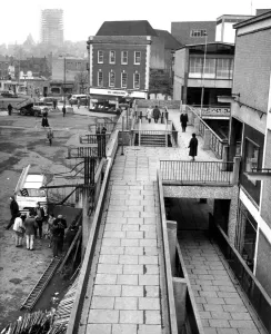 Coventry Lower Precinct Print 5th January 1964