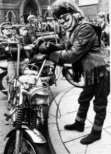 00088 Prints: Hells Angels Rockers Youth Culture Print