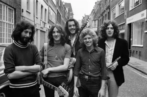 00089 Prints: Supertramp Print - Bruton Place, London 1970