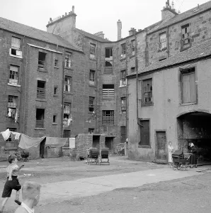 Govan Tenement Blocks Print, September 1956