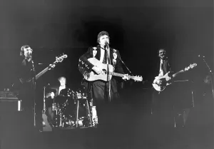 00096 Prints: Johnny Cash at Bents Park, South Shields Print 1987