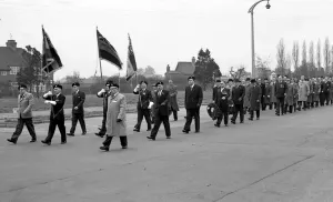 00098 Prints: Coventry Remembrance Service Print 1962