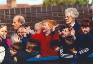00098 Prints: Queen Elizabeth II and Prince Philip Visit South Tyneside Print