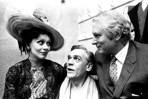 00099 Prints: Lord Olivier at Theatre Royal Newcastle Print 1971
