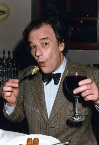 Mirror Prints: Keith Floyd Sampling Pub Food Print, June 1991