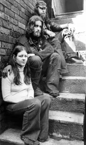 Jean Scott and Hells Angels Squatters Print (00107)
