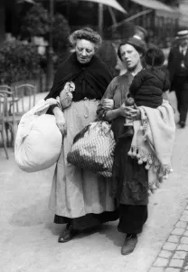 Three Generations of Refugees, Brussels Print (August 19th)