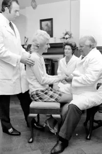 Harry Edward Faith Healing Print, Burrows Lea, February 1972