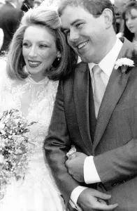 Vintage Celebrity Photos Prints: Lena Zavaroni Pop Singer after her wedding to Peter wiltshire msi