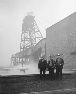 Prints of Babington Colliery in Cinderhill Nottingham 24th February 1950 Nottinghamshire Prints: Babington Colliery Print, Cinderhill Nottingham 1950