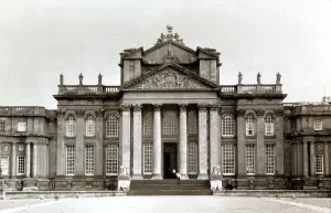 Prints of Blenheim Palace, Oxfordshire England 07/12/1991 Palace Prints: Blenheim Palace Print, Oxfordshire England 1991