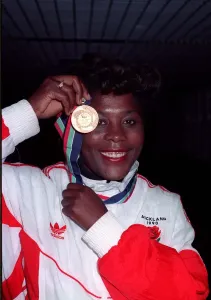 Tessa Sanderson Olympic Gold Medal Print 2/90 at Heathrow