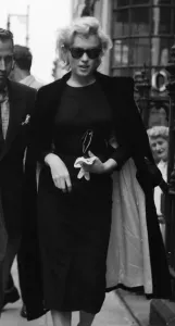 Vintage Fashion Photography Prints: Marilyn Monroe in London July 1956