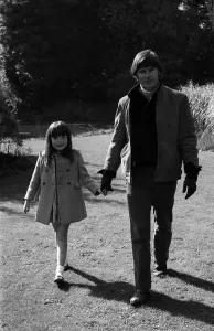 Roddy McDowall and Virginia Tingwell at Pinewood Print 00141