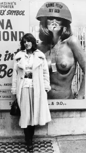 Fiona Richmond Print - January 1976