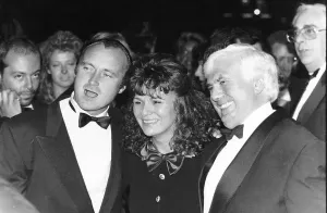 Actors And Musician Prints: Phil Collins at 1988 Buster Premiere Print