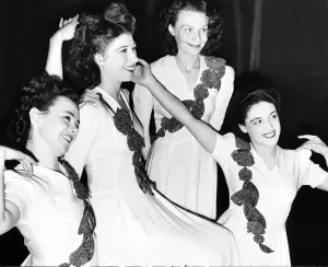 WW2 Ensa Entertainers Print: Holland 1944 Concerts