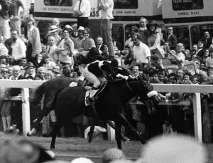 Mill Reef Wins The Derby Print - June 1971