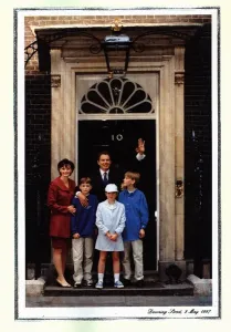 Tony Blair Christmas Card Print 1997 Election Victory