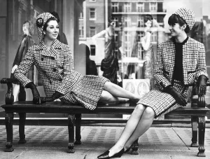 Fashion In The 60s Prints: Fashion 60s Clothes by Strelitz shown in London