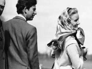 Royalty Prints: Isabella Whitbread at Badminton Horse Trials Print 1972