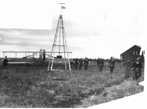 Wright Brothers Print: Pau, France Aviation History