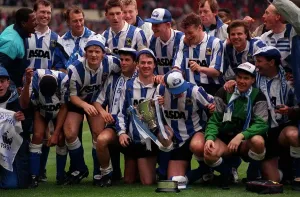 1991 Rumbelows Cup Final Print at Wembley