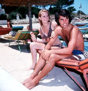 George Best and Susan George in Palma Nova Print