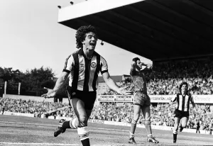 Kevin Keegan's Debut Goal Print - St James Park 1982