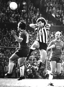 Kevin Keegan Header Print April 1984
