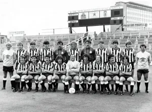 1983-84 Newcastle United Team Group Print
