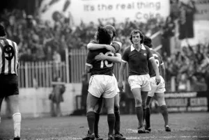 Southampton F.C. vs Manchester City United F.C. 1975 Print