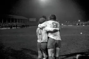 Prints of Football: F.A Cup. Walsall F.C. (3) v. Manchester United F.C. (2) 0200to0299 Prints: Walsall F.C. v Manchester United F.C. Print, January 1975