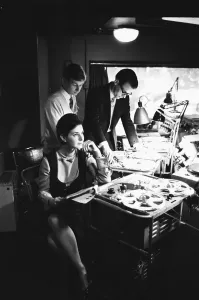 Verity Lambert in BBC Lime Grove Control Booth Print