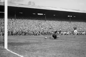Leeds United v Bristol Rovers 1956 Print at Elland Road