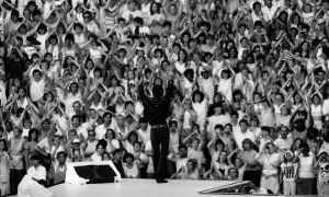 George Michael at Wembley Stadium 1986 Print