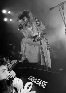Youth Culture Of The 80s Prints: Sigue Sigue Sputnik in concert. 28th Feb 1986