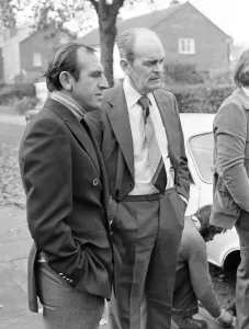 Leonard Rossiter and John Barron Print, 26th October 1978