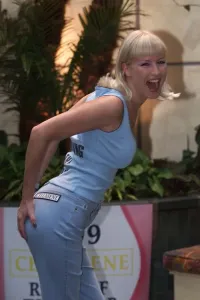 Denise Van Outen Rear of the Year Print 1999