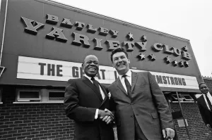 Louis Armstrong in Batley, 19th June 1968 Print (00432)