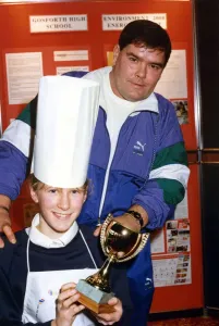 Paul Gascoigne Print: John Gazza's 1990 Gosforth High School Appearance