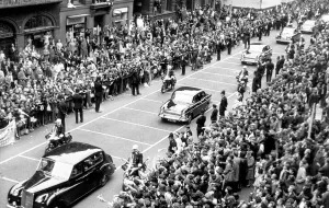 The Beatles in Liverpool, July 1964 Print