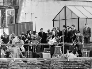 Beatles Rooftop Farewell Print - 30 January 1969