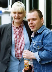 Skinheads on Newcastle Streets Print 25th May 1991
