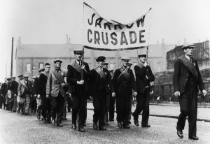 00500 Prints: Unemployment Jarrow Marchers Print (00500)
