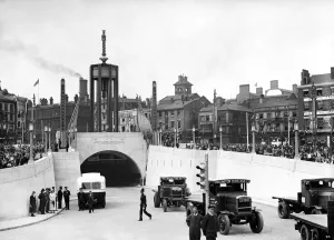 River Mersey Prints: Mersey Tunnel Opening Print, Liverpool, July 1934