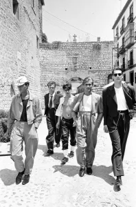 Spandau Ballet Print, Ibiza 1981