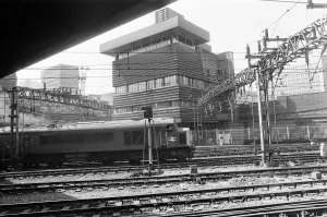 Signal Box, New Street Station Print, Birmingham 1980