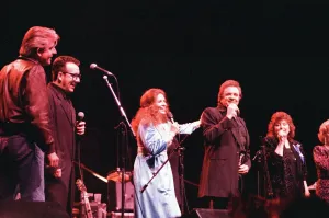 Music Festival Prints: Johnny Cash Royal Albert Hall Print May 1989